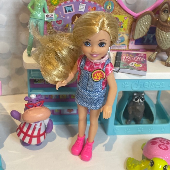 Barbie Chelsea 🐢🐯Wildlife Vet with 🦉Nat Geo conservation Barbie - Picture 6 of 13